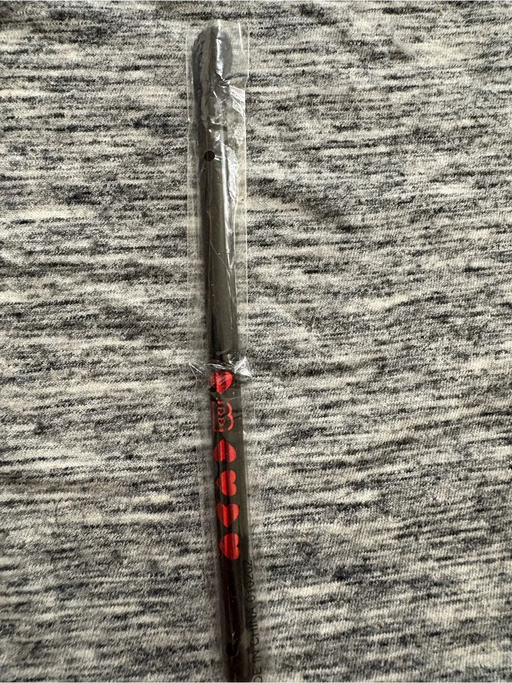 Ipsy X Betty Boop - Black Eyeshadow brush with Red Hearts